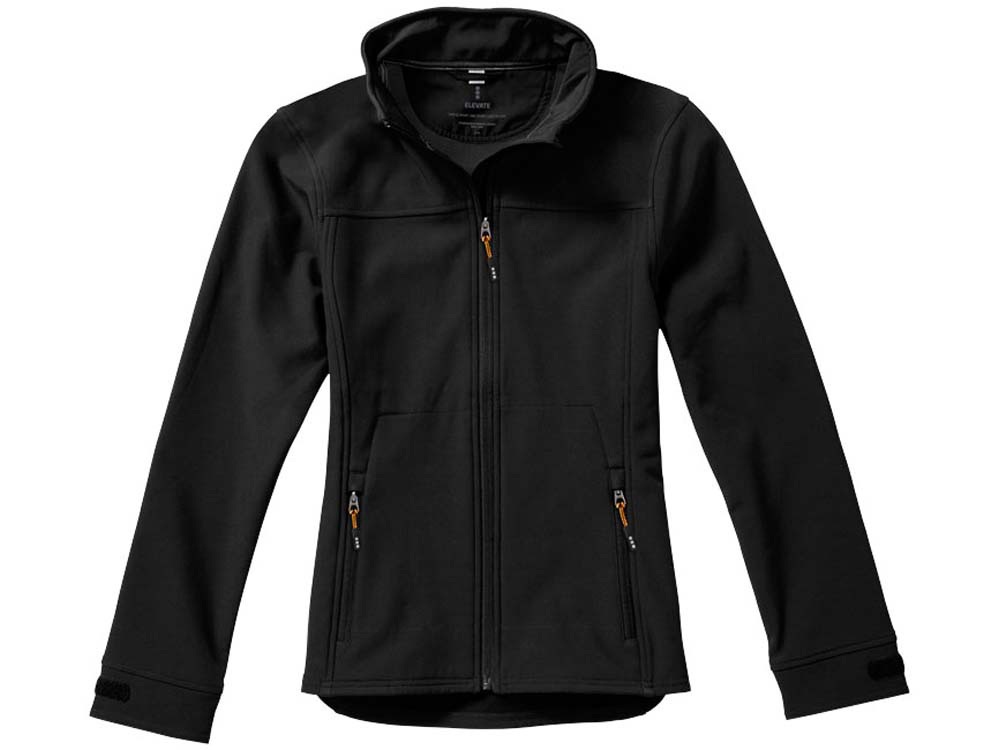 Куртка софтшел Langley женская, черный-9