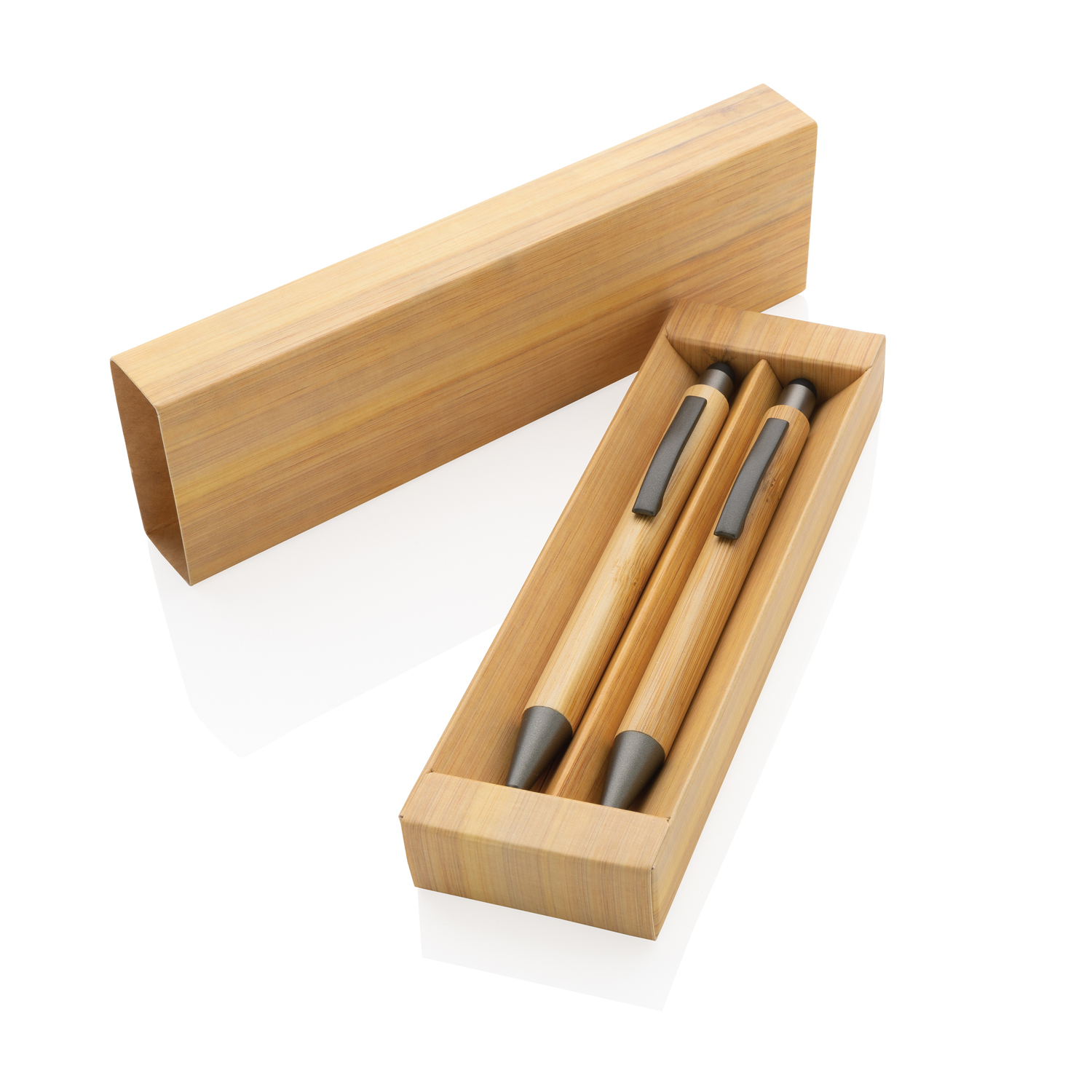 Набор Bamboo с ручкой и карандашом в коробке-1