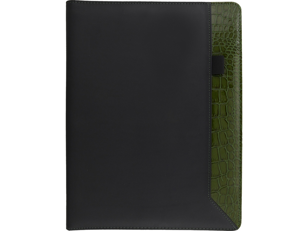 Папка для документов Nadine, черный/зеленый-2