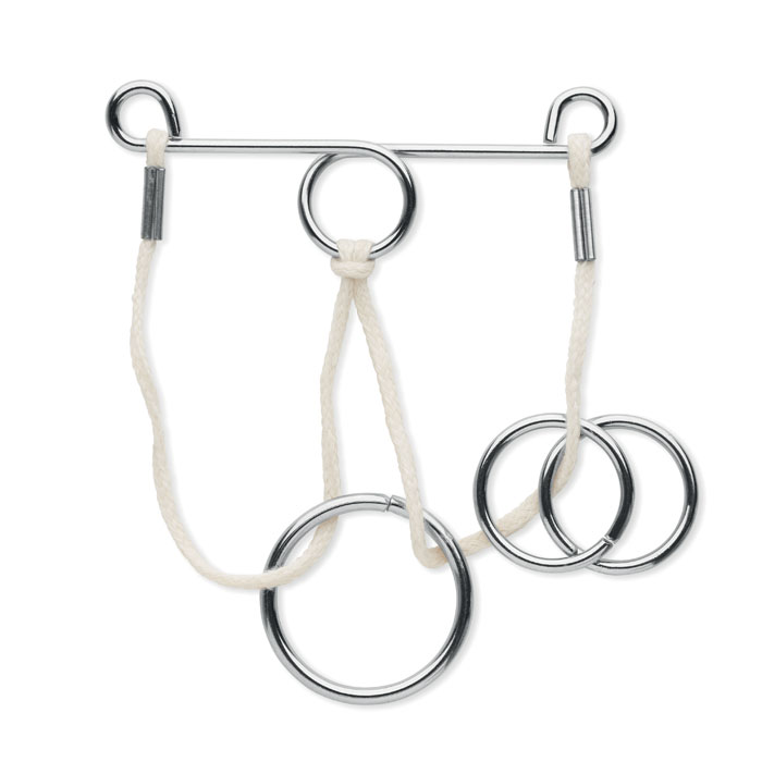 Набор головоломок, серебряный-4