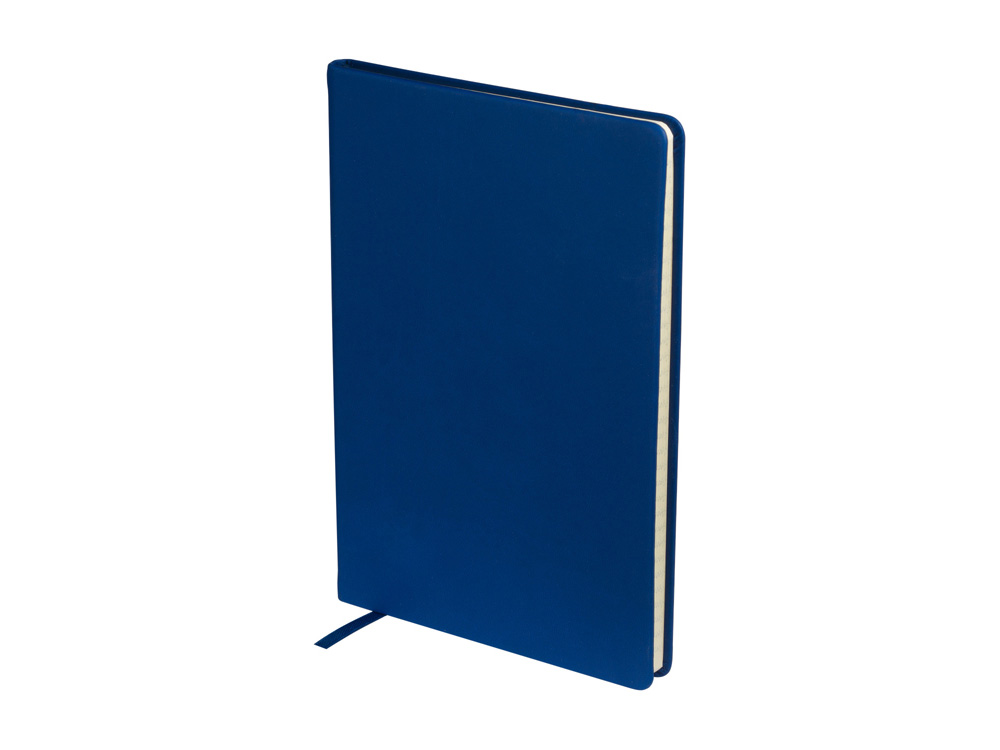 Ежедневник недатированный А5 Megapolis Velvet New, синий-0