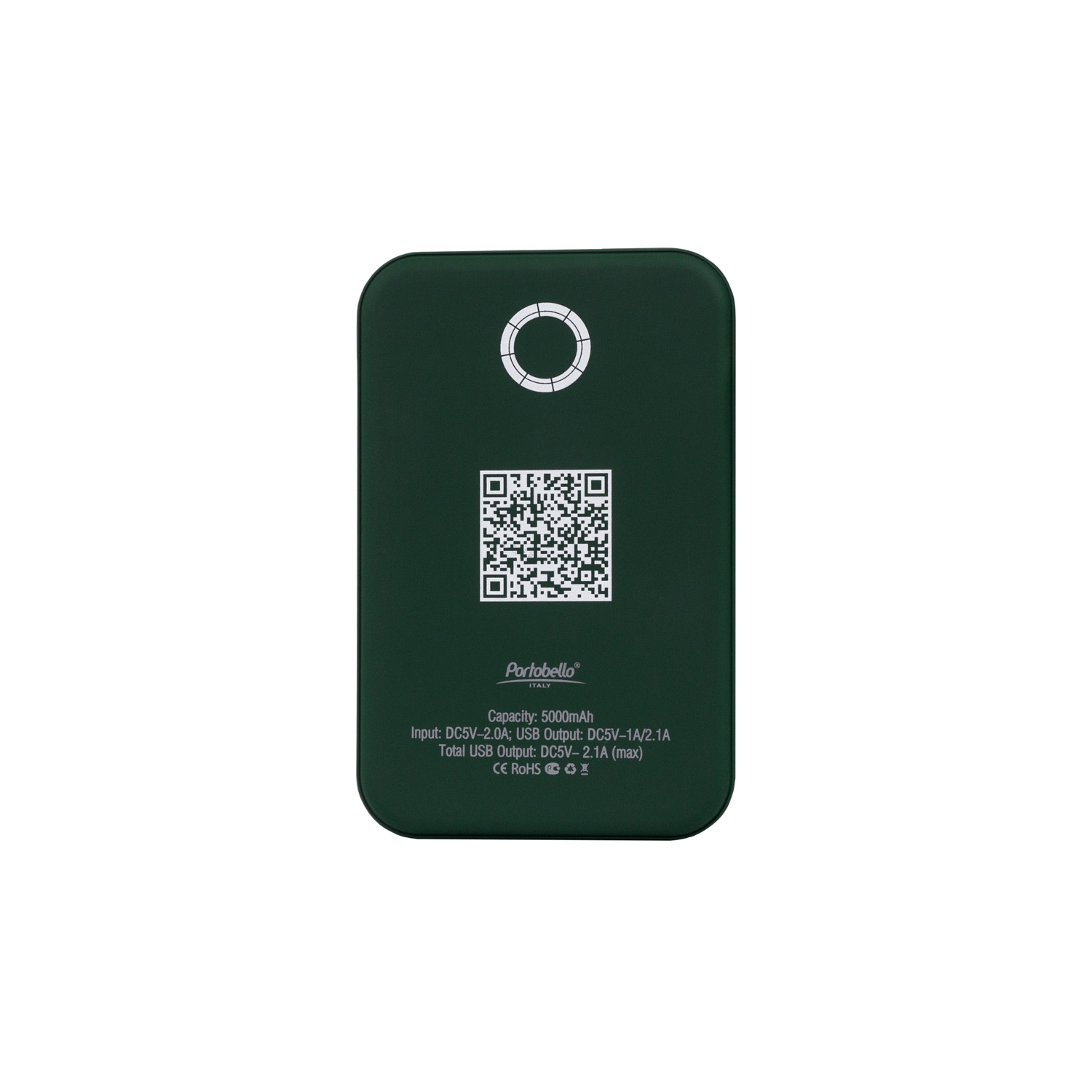 Внешний аккумулятор с подсветкой Старлайт PB (Starlight PB) 5000 mAh, зеленый-4