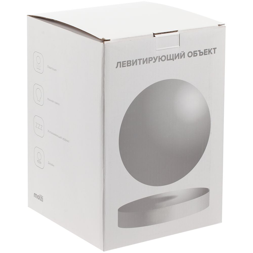 Левитирующая луна MoonFlight с деревянной подставкой-4