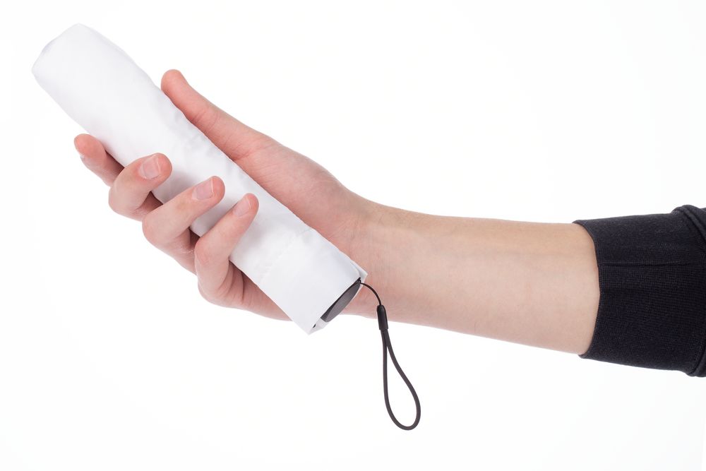 Зонт складной Luft Trek, белый-3