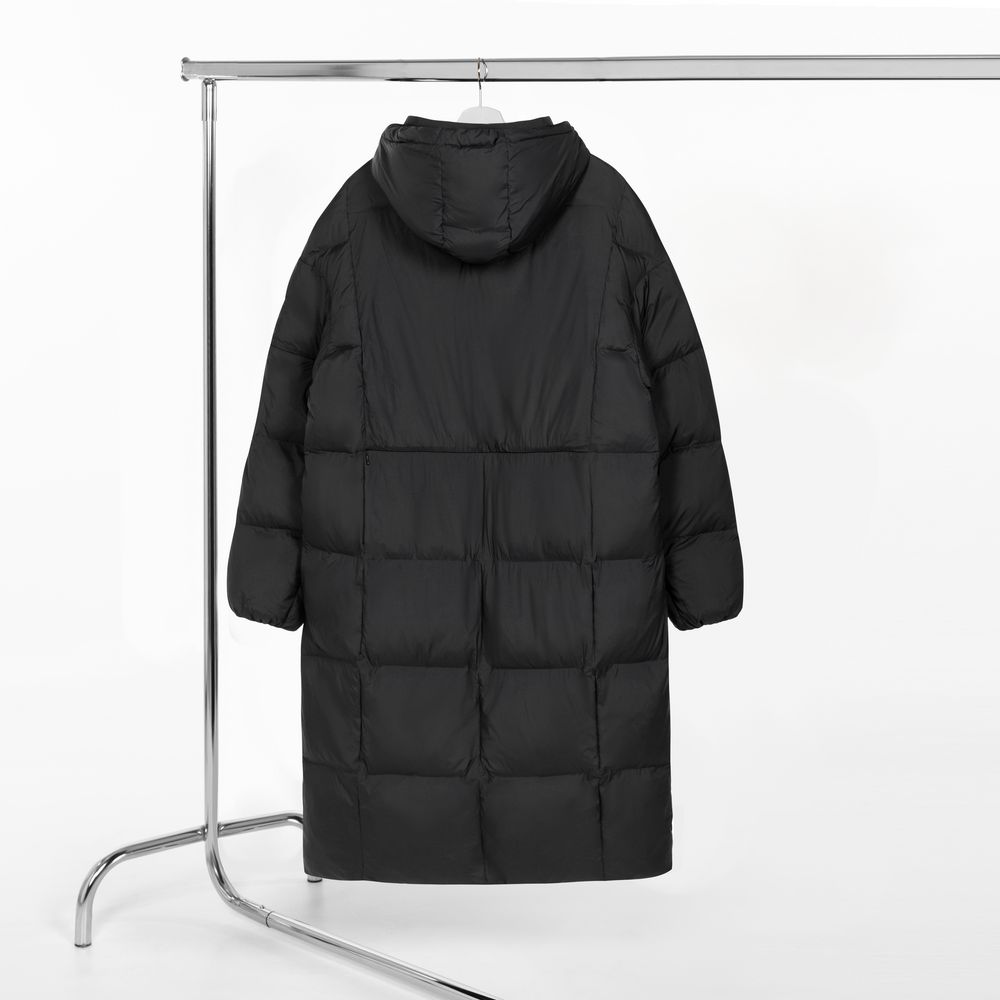 Пуховик унисекс Kapsula, черный-1