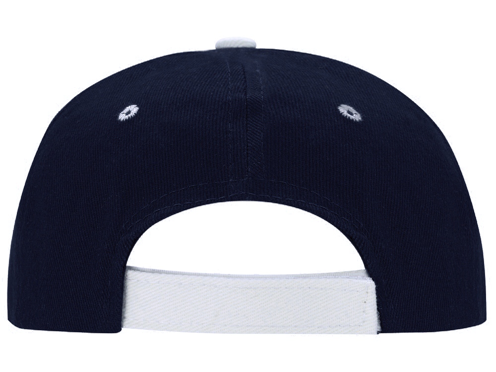 Бейсболка New Castle 6-ти панельная, темно-синий/натуральный-6