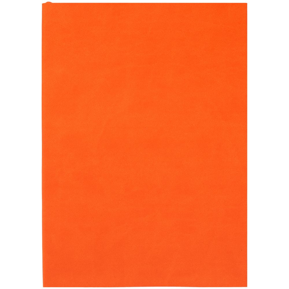 Ежедневник Flat Light, недатированный, оранжевый-0