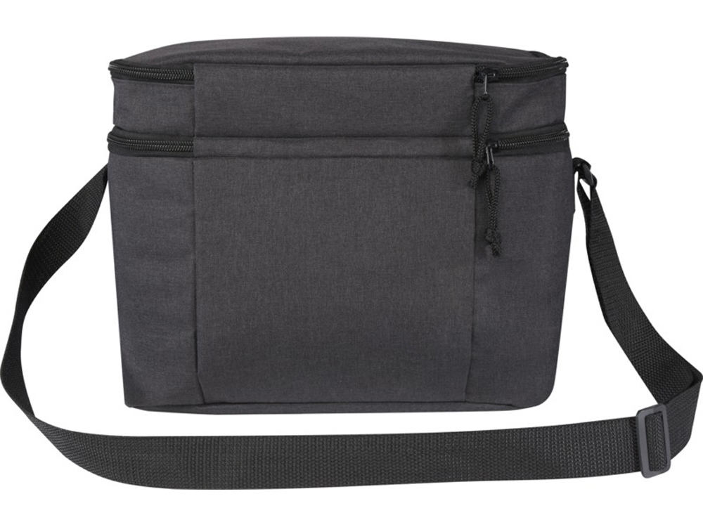 Tundra сумка-холодильник из переработанного РЕТ-пластика, сертиф. согласно GRS - Heather Charcoal-2