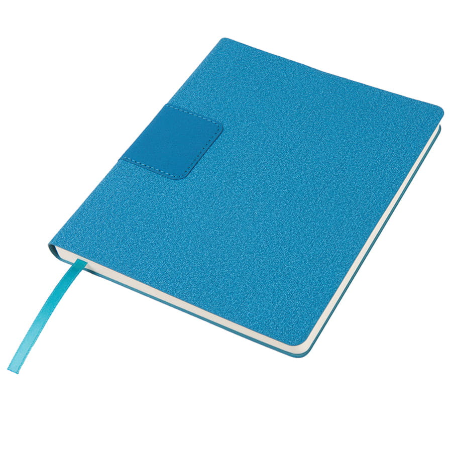 Набор подарочный COFFEE-MEET: бизнес-блокнот, ручка, чайная/кофейная пара, коробка, стружка, голубой, голубой лазурный-1