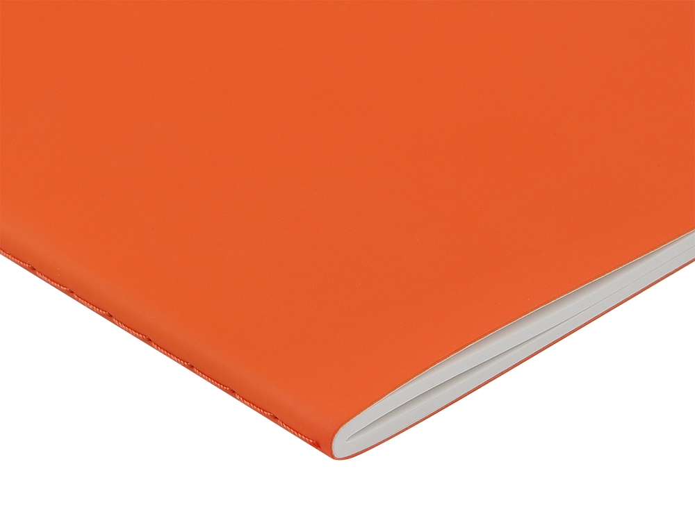 Тетрадь с каменной бумагой А5 Carrara 40 л., линейка, оранжевый-2