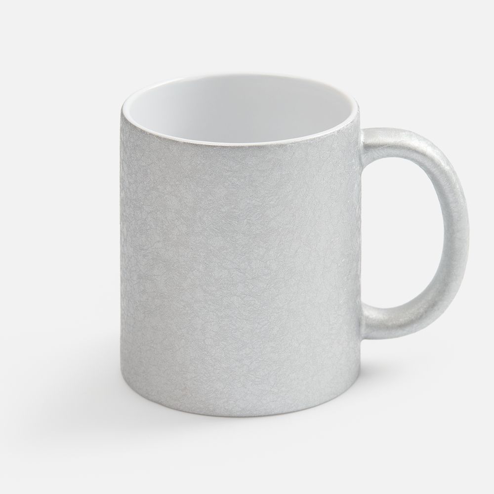 Кружка для сублимационной печати Sagredo, серебристая-1