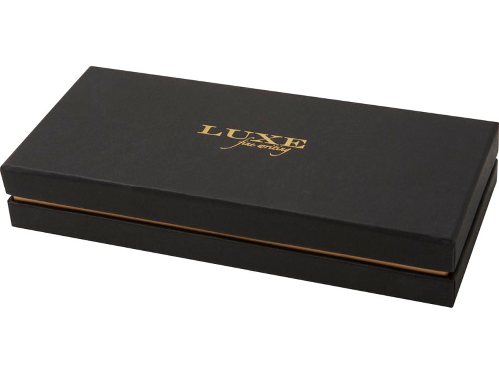 Verse Подарочный набор из шариковой ручки и брелока, черный-5