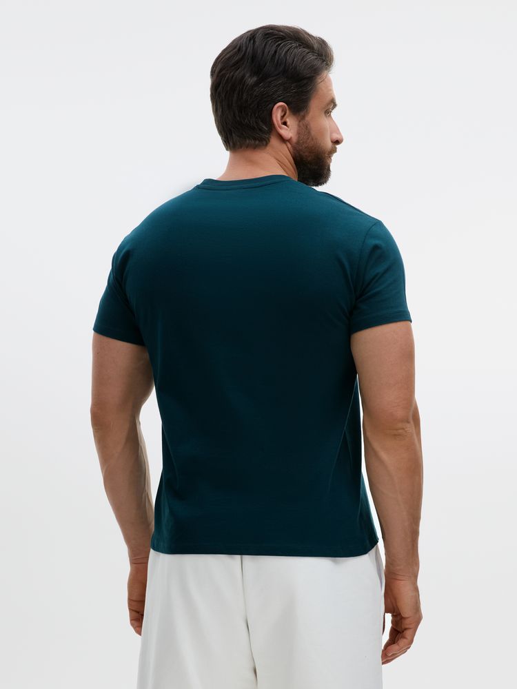 Футболка Imperial 190, синяя (petrol)-3