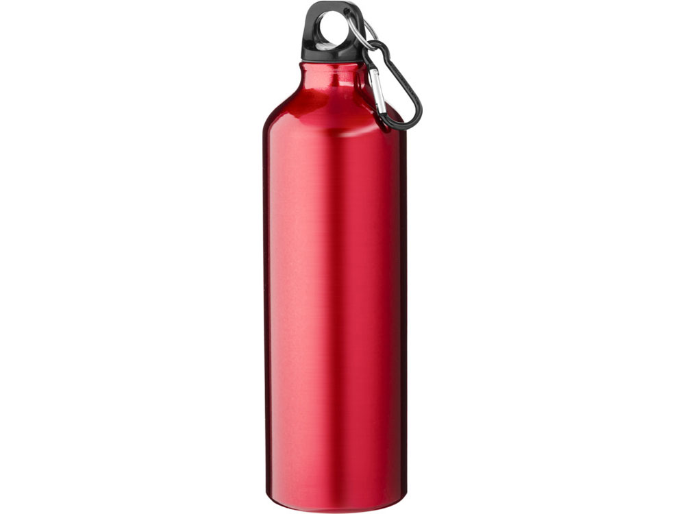 Бутылка для воды с карабином Oregon, объемом 770 мл, красный-0