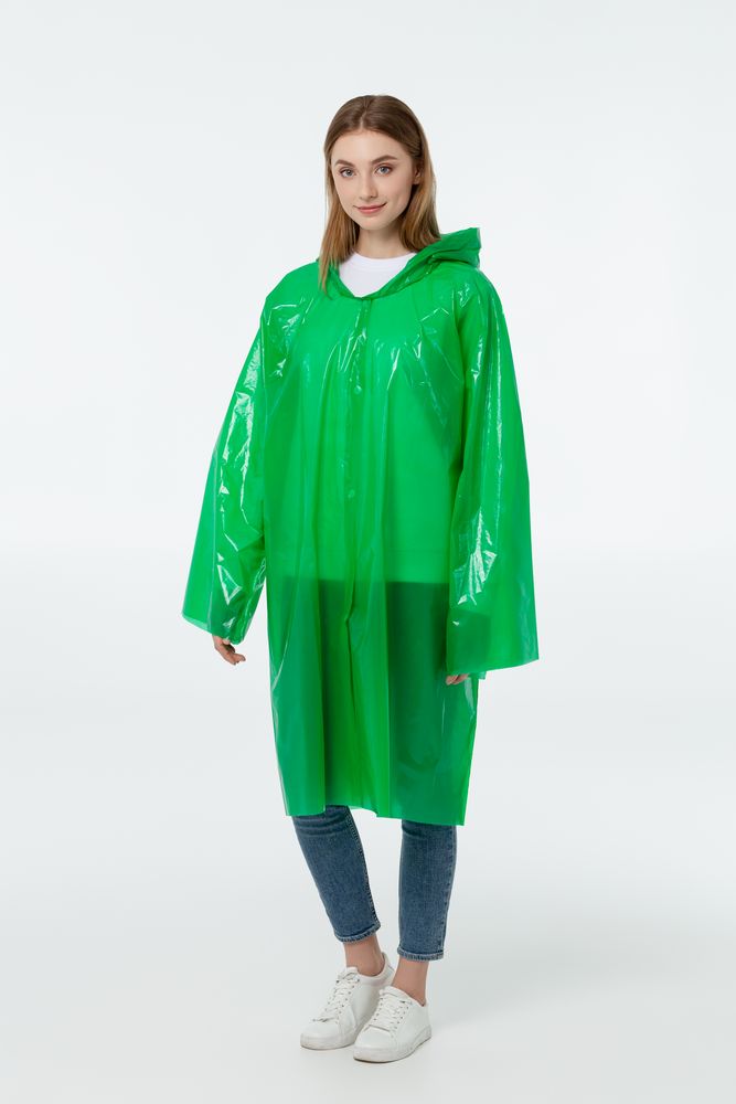 Дождевик-плащ BrightWay, зеленый-2