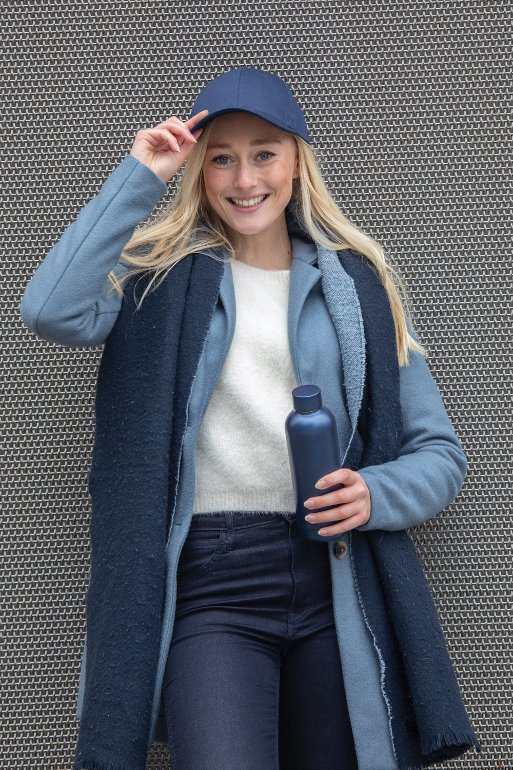 Бейсболка Impact из переработанного хлопка AWARE™, 6 клиньев, 190 г/м2-4