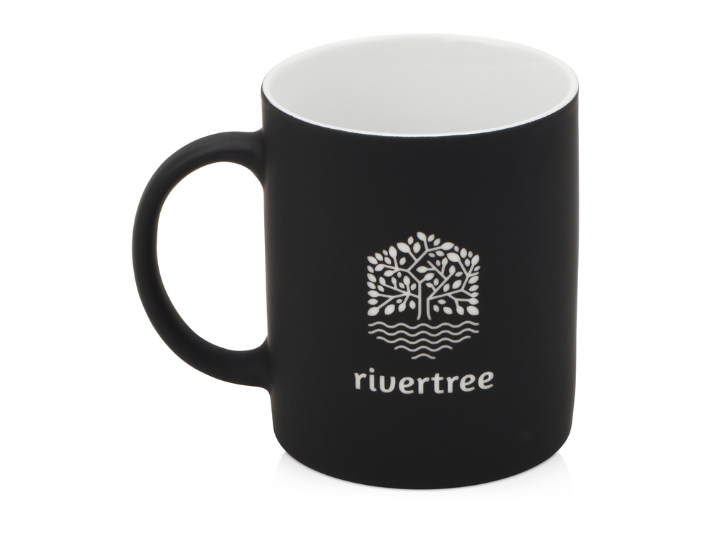 Кружка с покрытием soft-touch Barrel of a Gum, черный-2