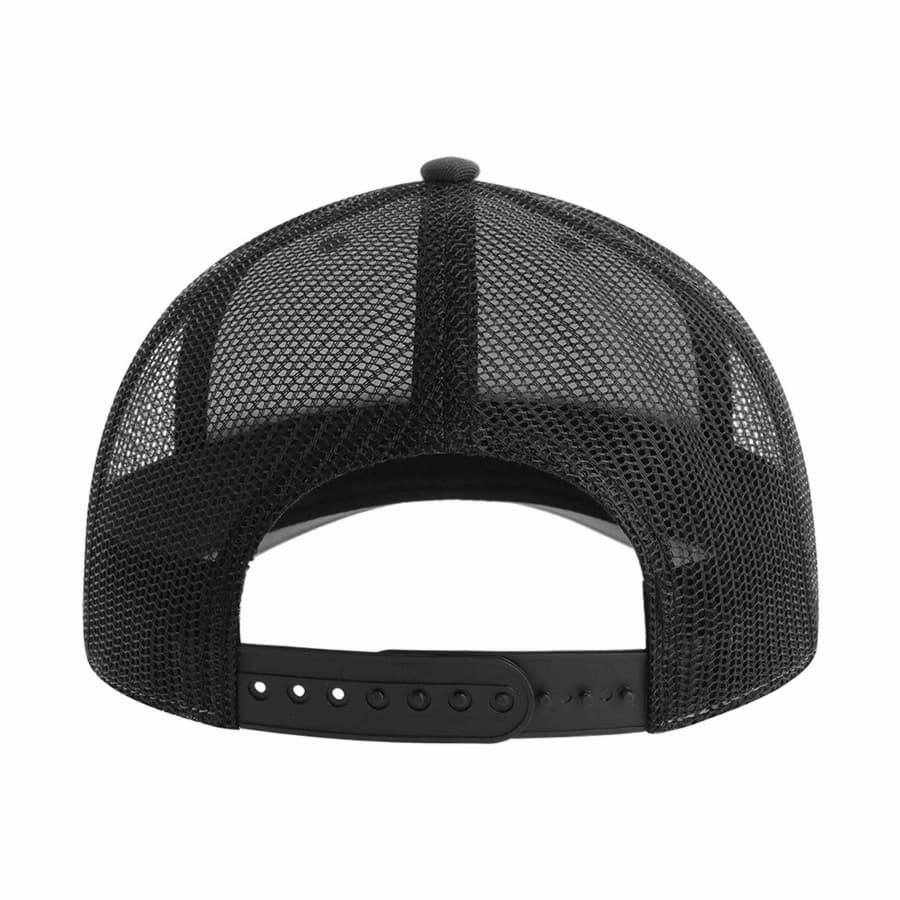 Бейсболка BRYCE, 6 клиньев, пластиковая застежка, переработанный полиэстер, темно-серый-3