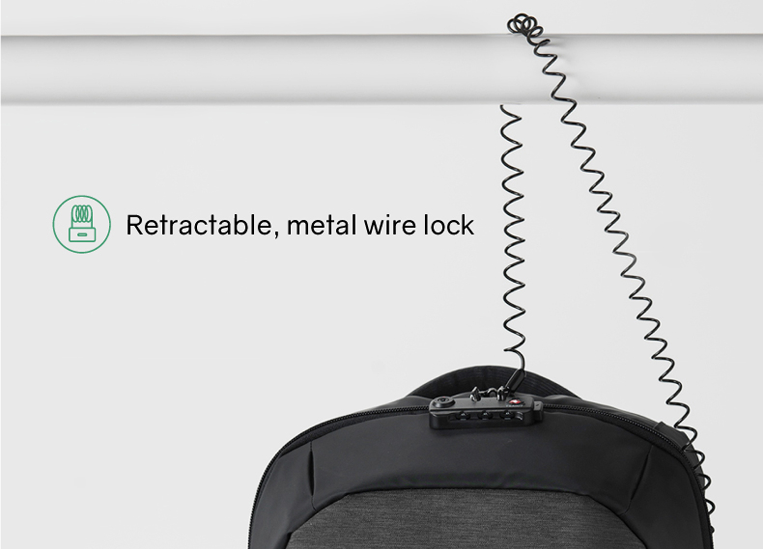 Рюкзак KORIN ClickPack 46х34х16 см, черный-7