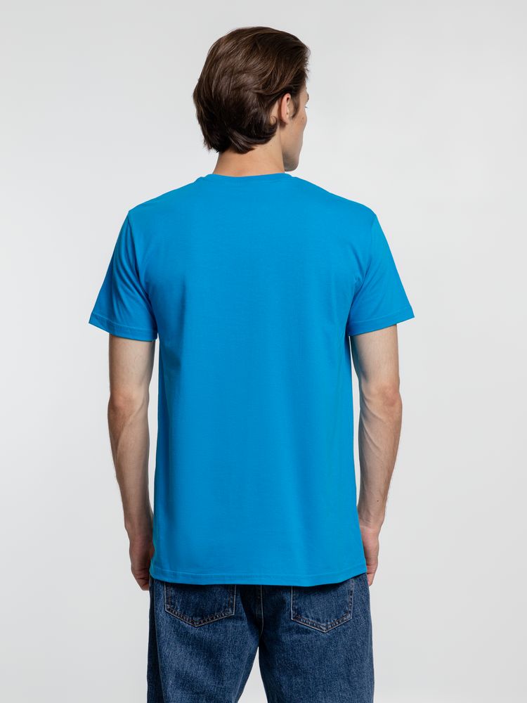 Футболка унисекс T-Bolka 160, бирюзовая-5