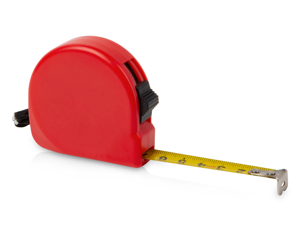 Рулетка Stash 3м, красный-0