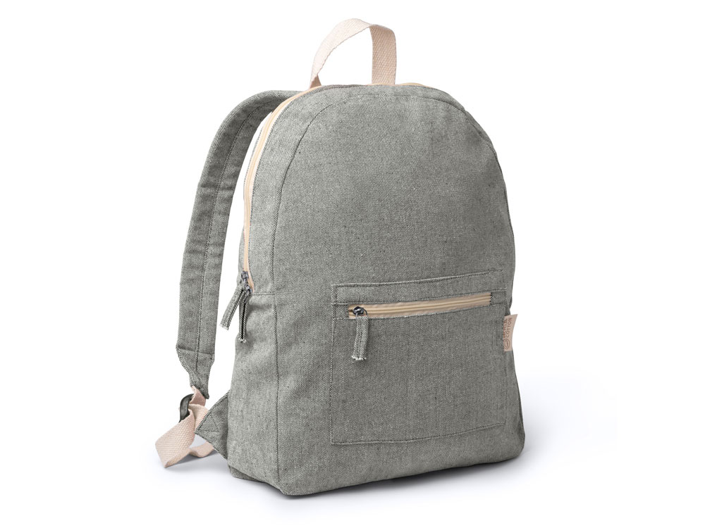 Рюкзак FIRENZA из переработанного хлопка, серый-0