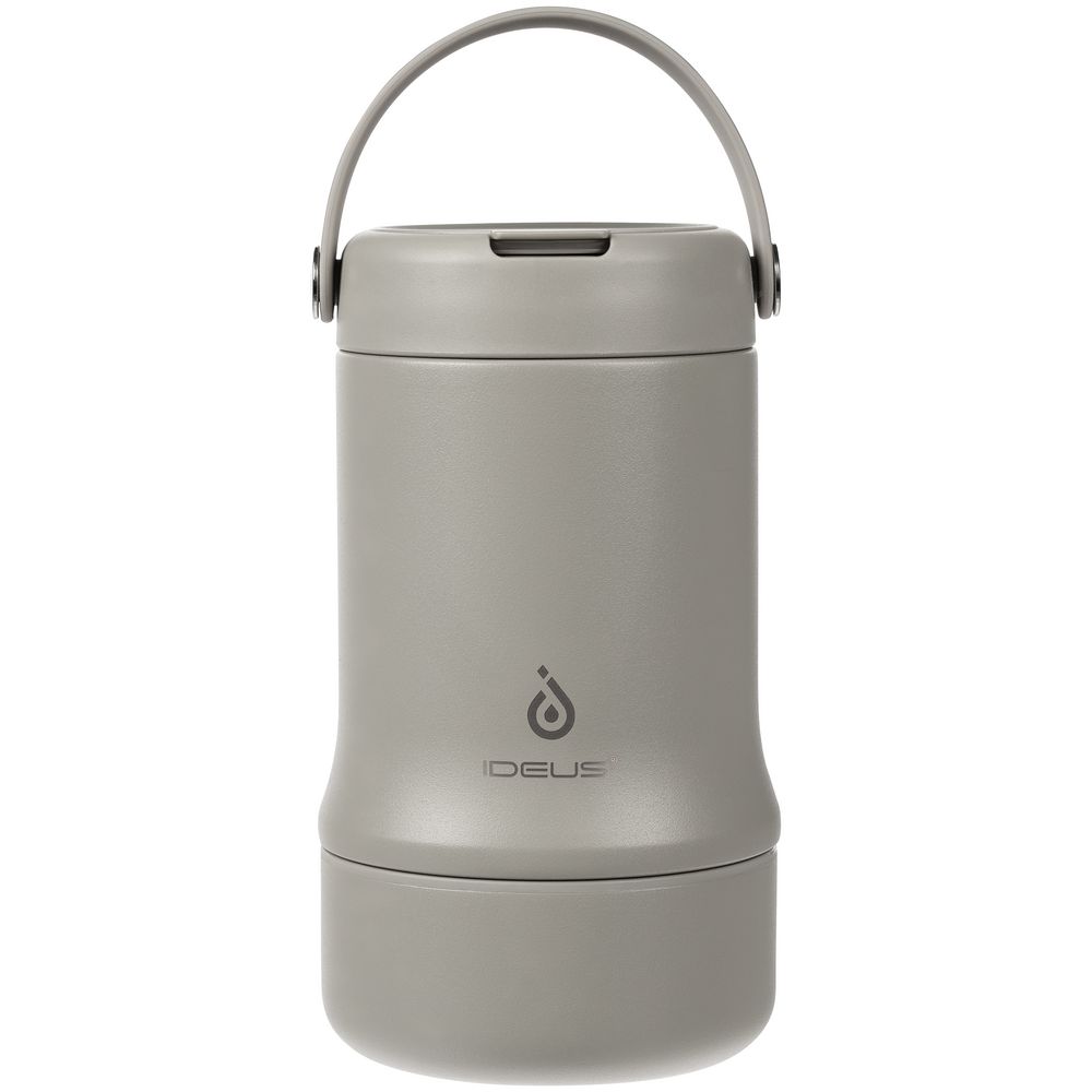 Термос для еды Tabenodo, серый-1