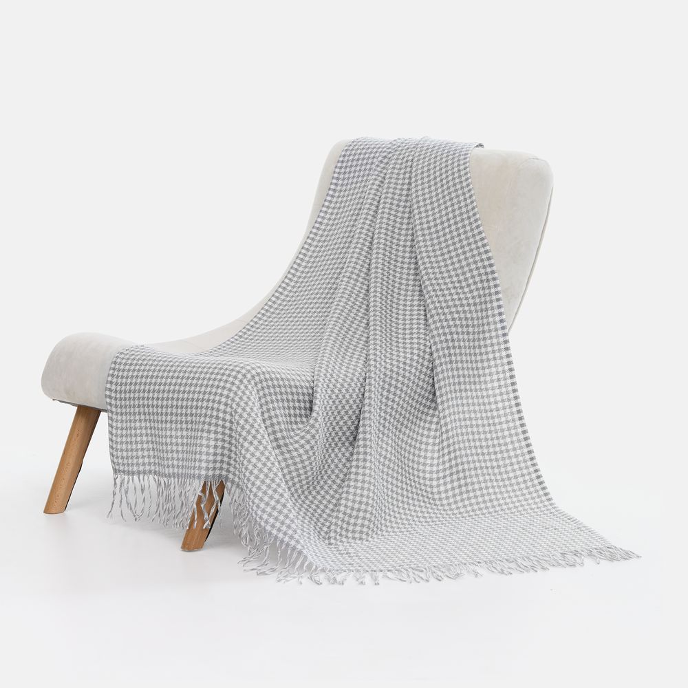 Плед Cambon, светло-серый-3