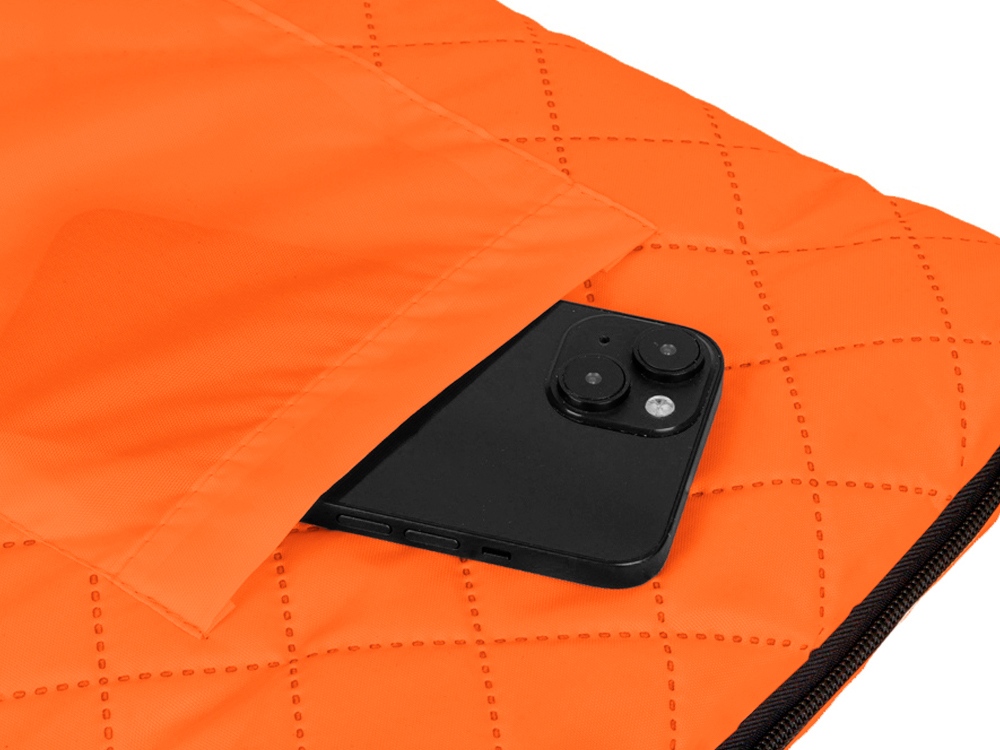 Плед для пикника Ridge, 115 х 140 см, оранжевый-5