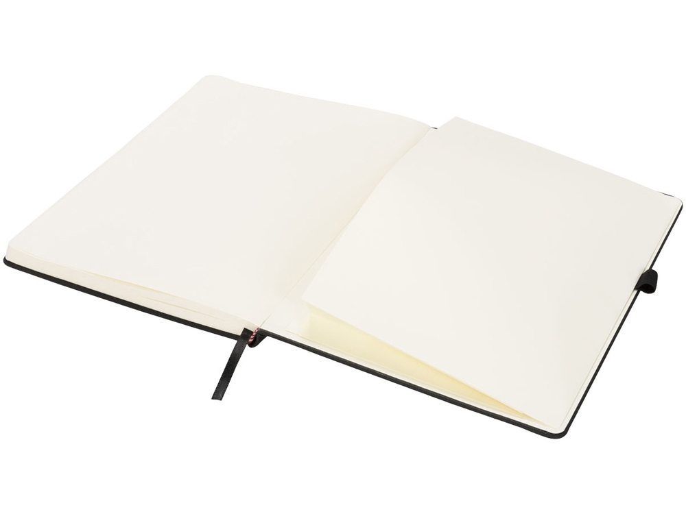 Блокнот Rivista большого размера, черный-3