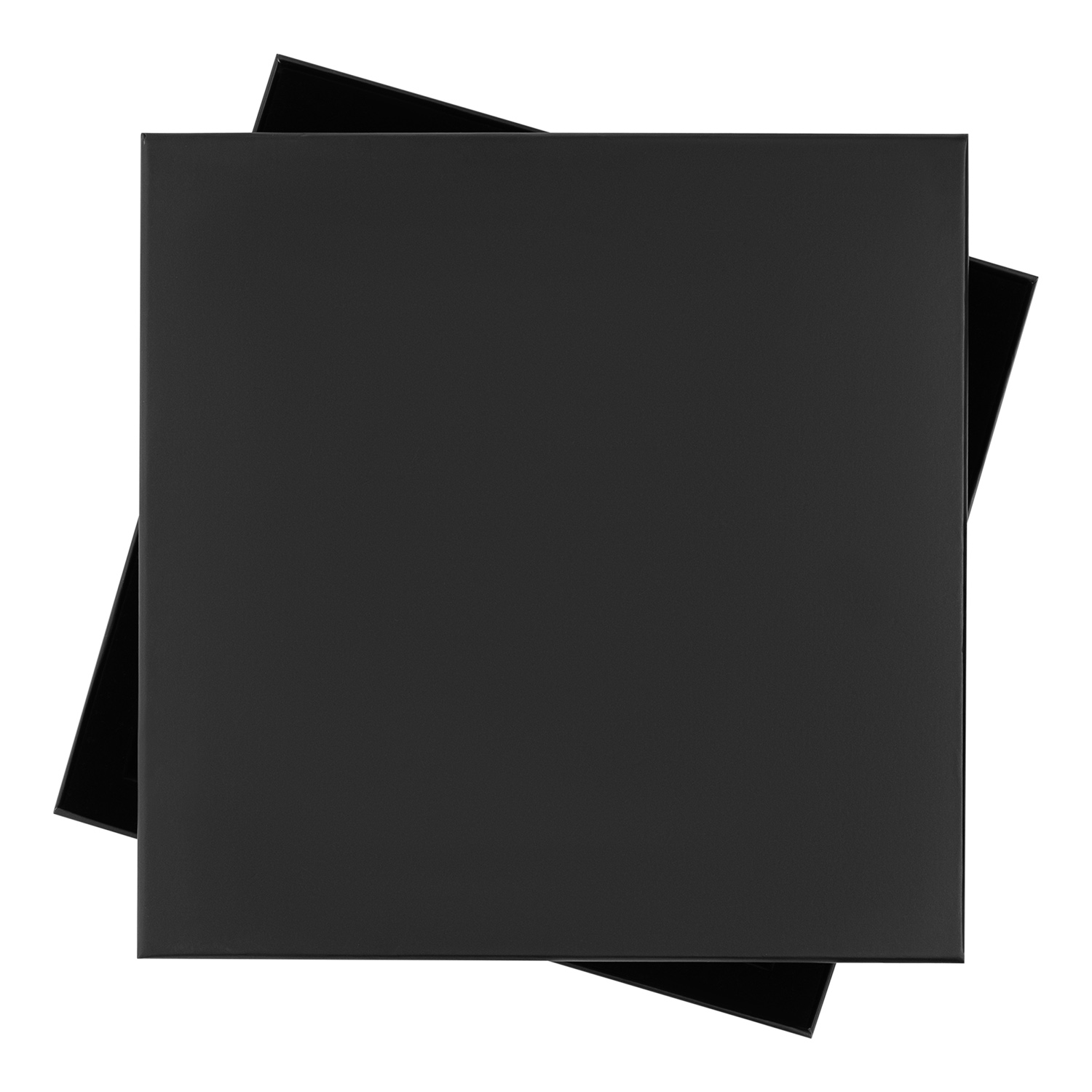 Подарочная коробка с ложементом для ежедневника, ручки и аккумулятора, черная (под съемные ложементы)-8