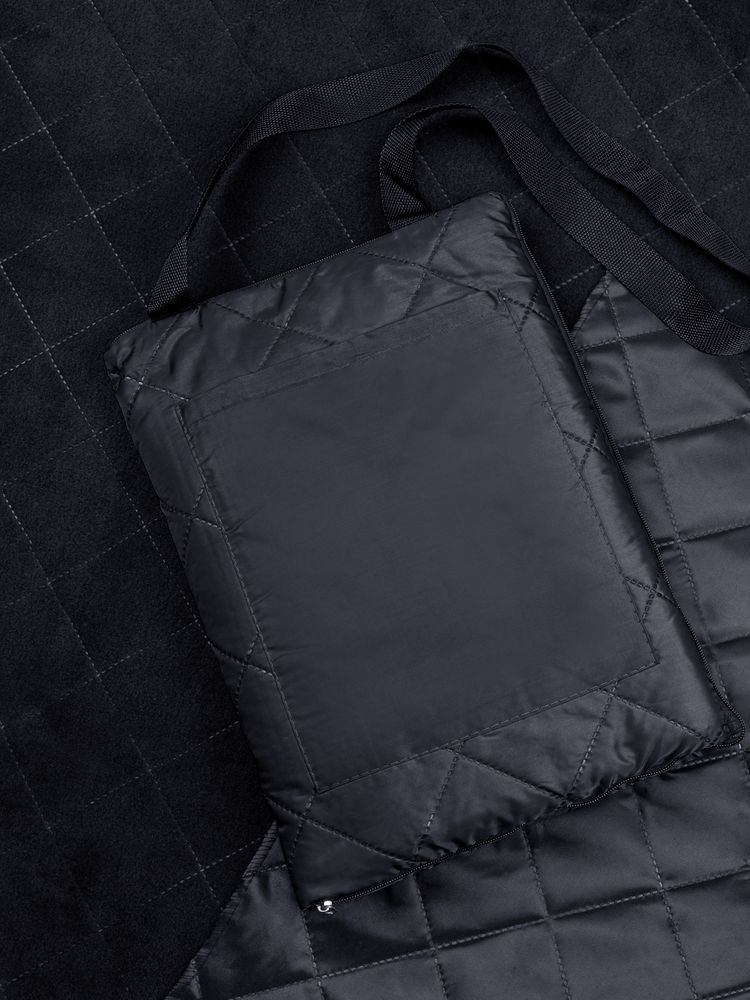Плед для пикника Soft & Dry 2, черный-3