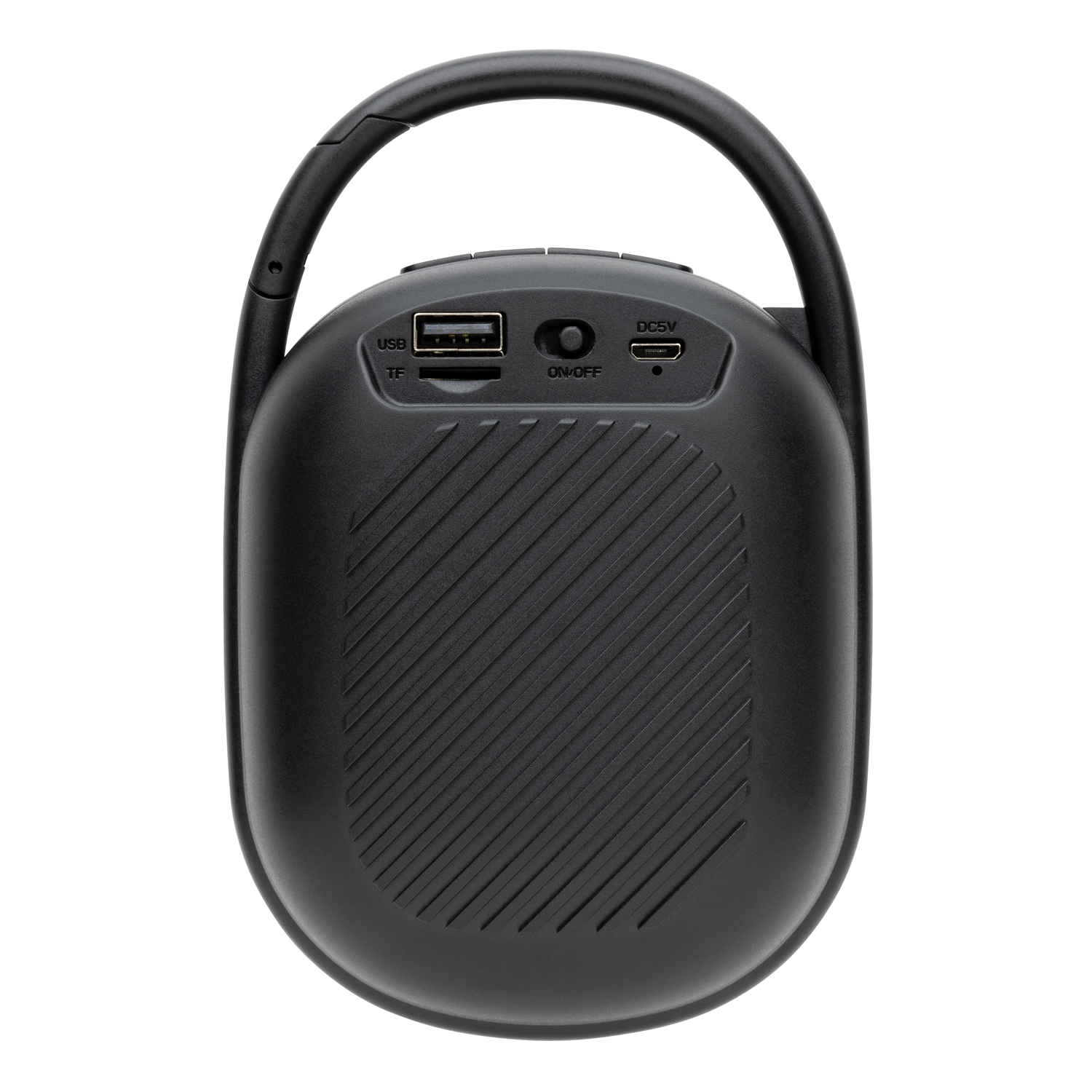 Беспроводная колонка Lightboom из переработанного пластика RCS с карабином, 5 Вт-5