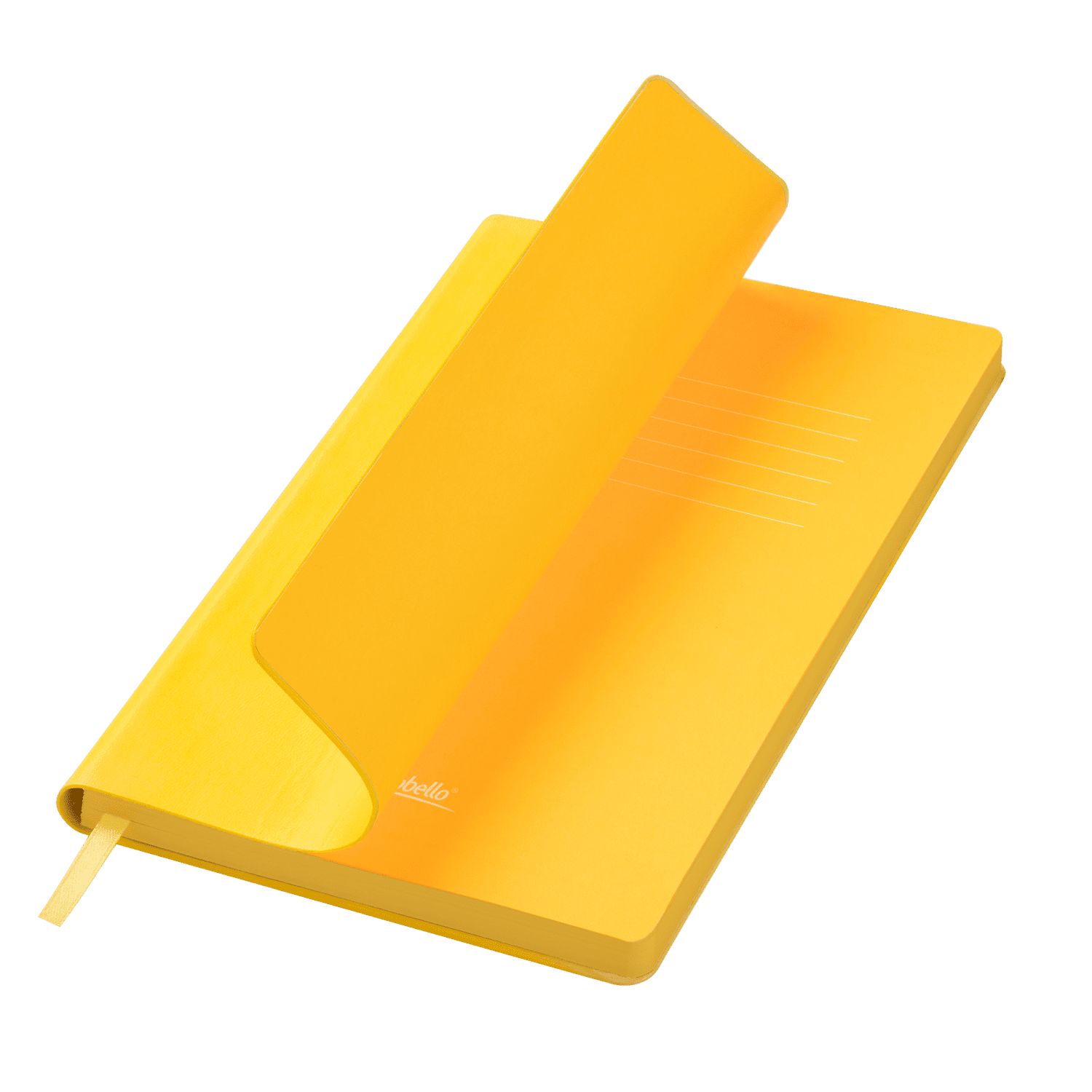 Ежедневник Latte NEW недатированный, желтый/желтый-0