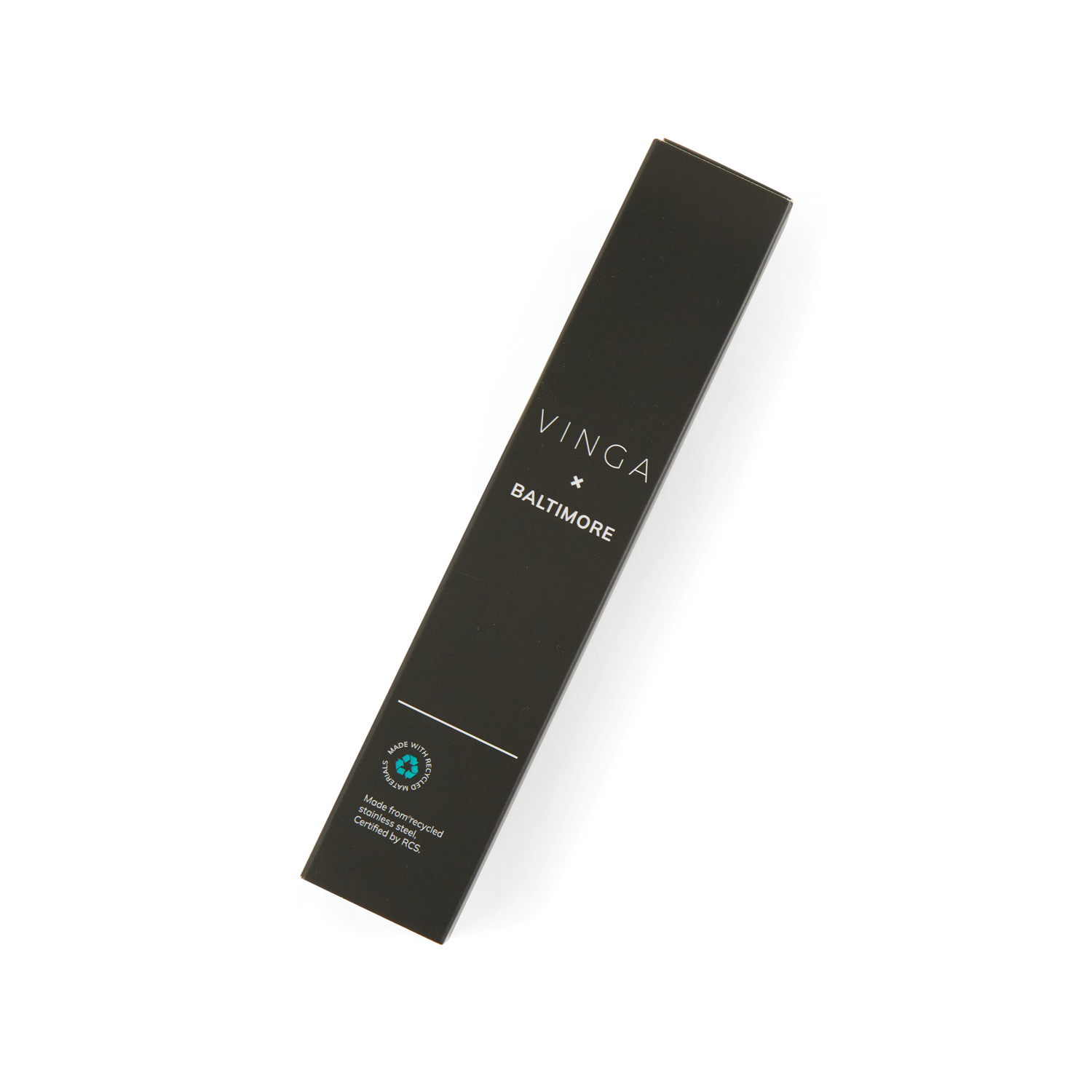 Ручка VINGA Baltimore из переработанной нержавеющей стали RCS-1