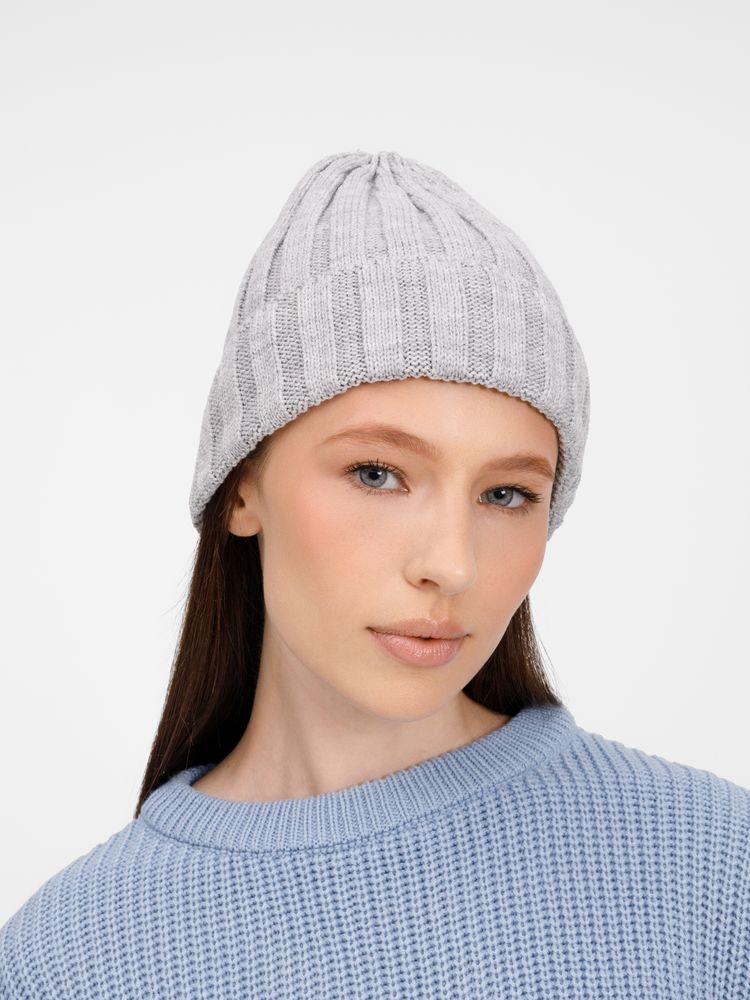 Шапка Metelitsa, серебристо-серый меланж-3