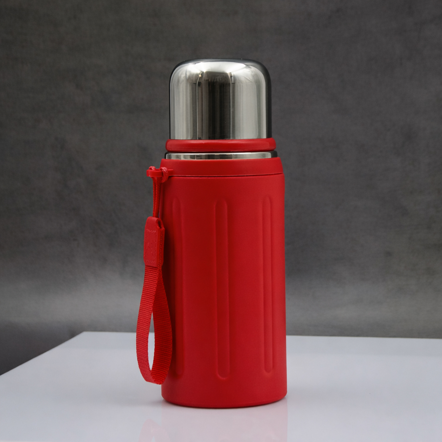 Термос Groove (красный)-2