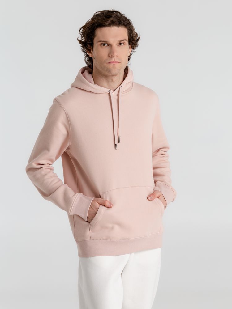 Толстовка с капюшоном унисекс King, розовая-3