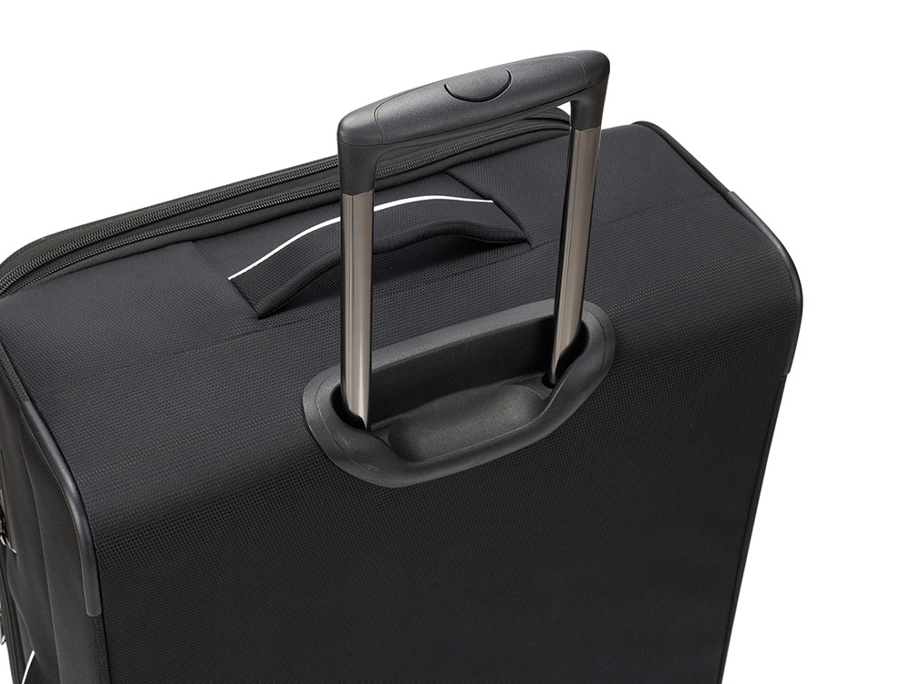 Чемодан TORBER НЕРО, чёрный, переработанный ПЭТ, 48 х 28 х 79 см, 90 л-6