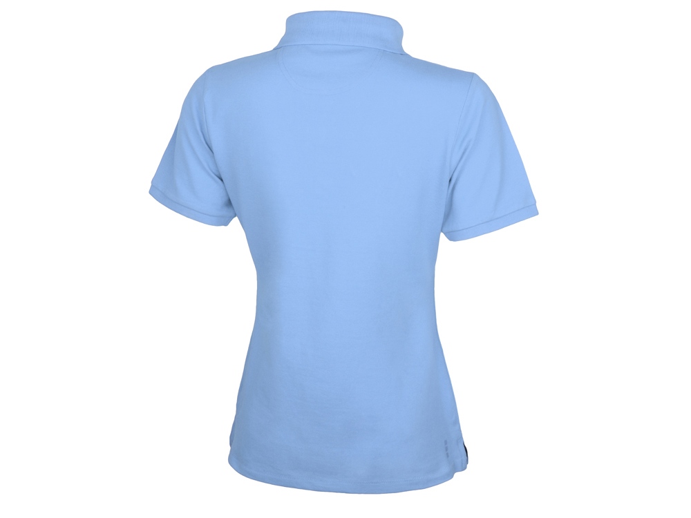 Calgary женская футболка-поло с коротким рукавом, голубой-1