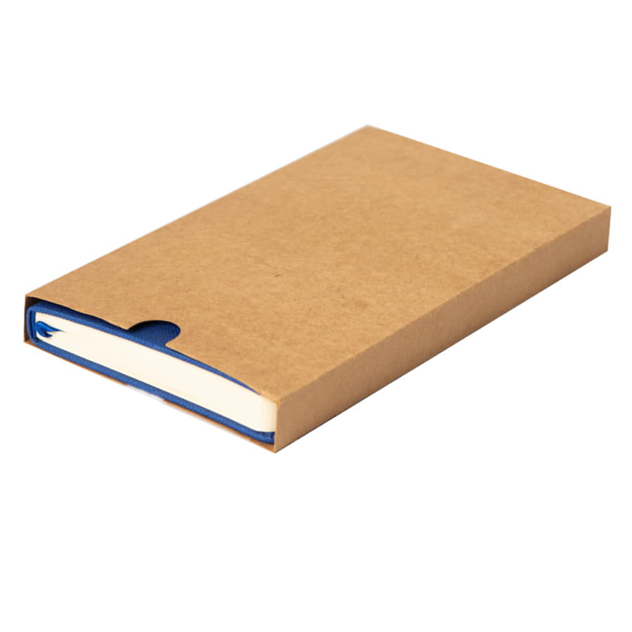 Ежедневник недатированный Linnie, формат А5,в линейку, синий-7