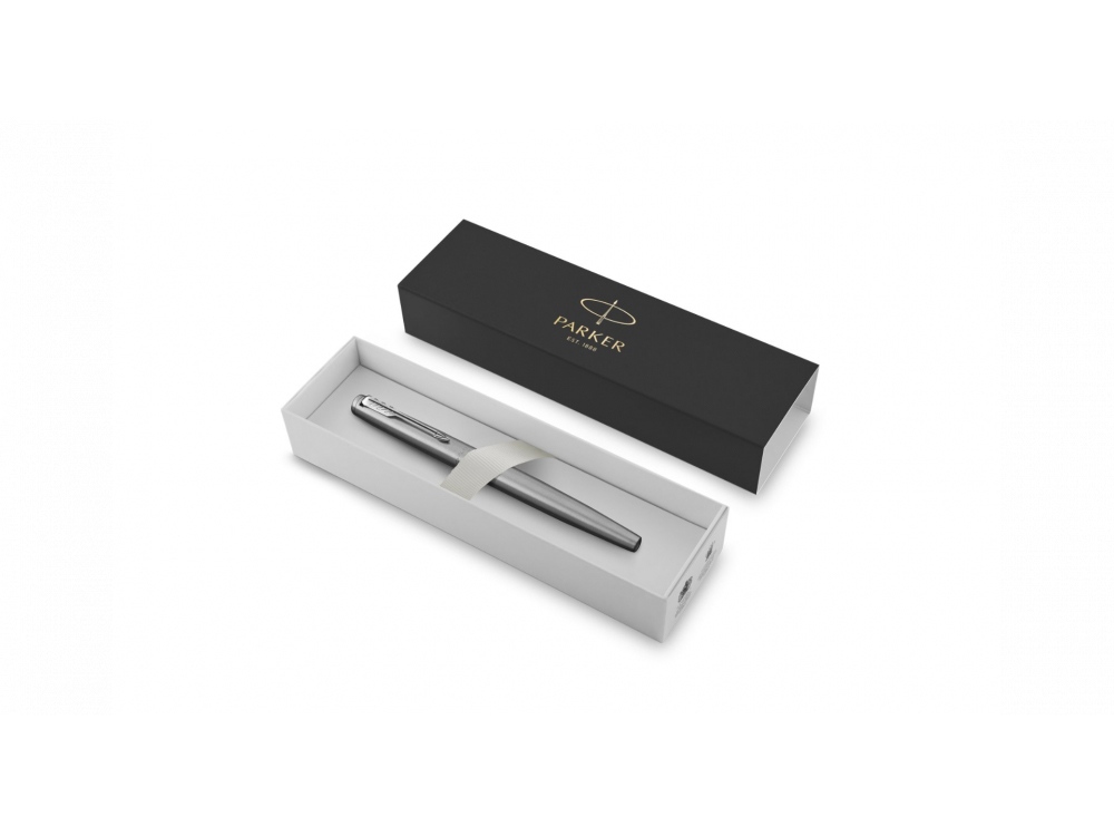 Перьевая ручка Parker Jotter Stainless Steel CT, Mblue-1