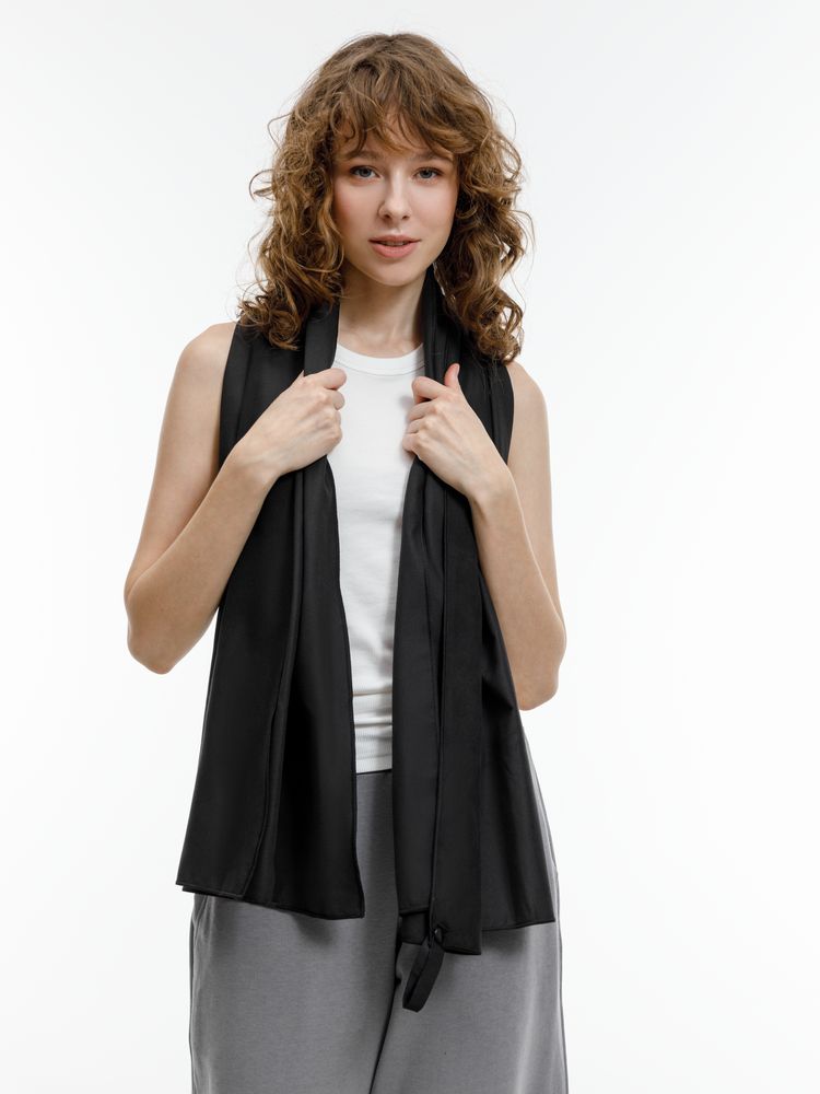 Полотенце спортивное Snaab, черное-4