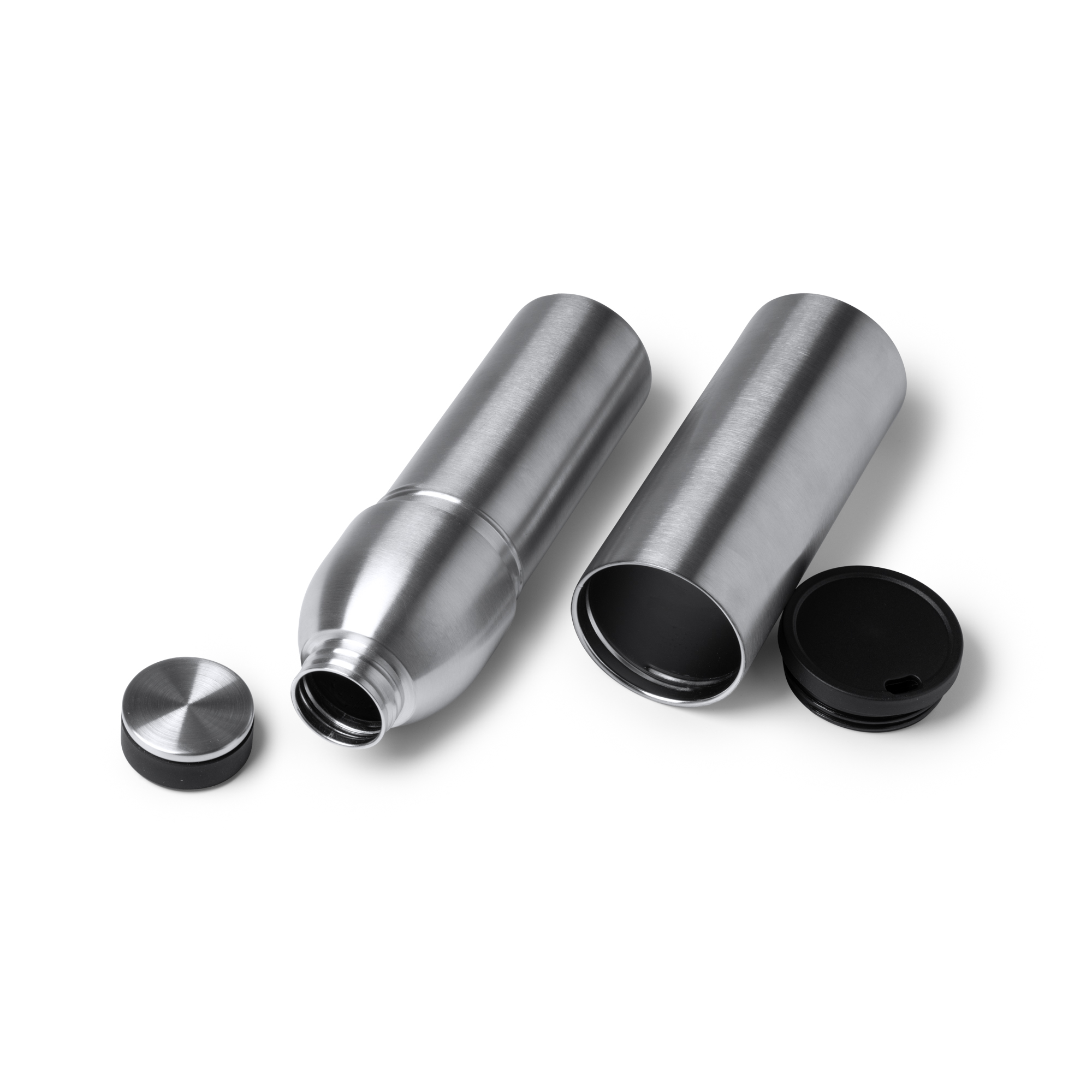 Термос BOLT, Серебристый-3