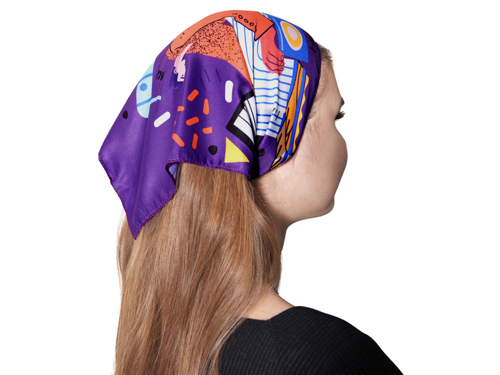 Треугольная бандана с возможностью полноцветной печати-4