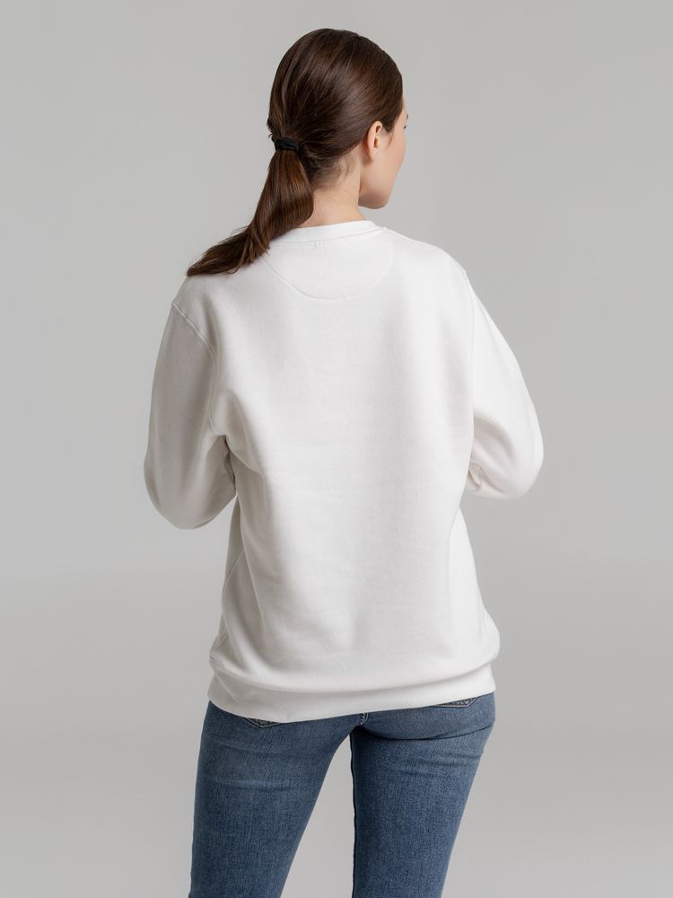 Свитшот унисекс King, белый-6