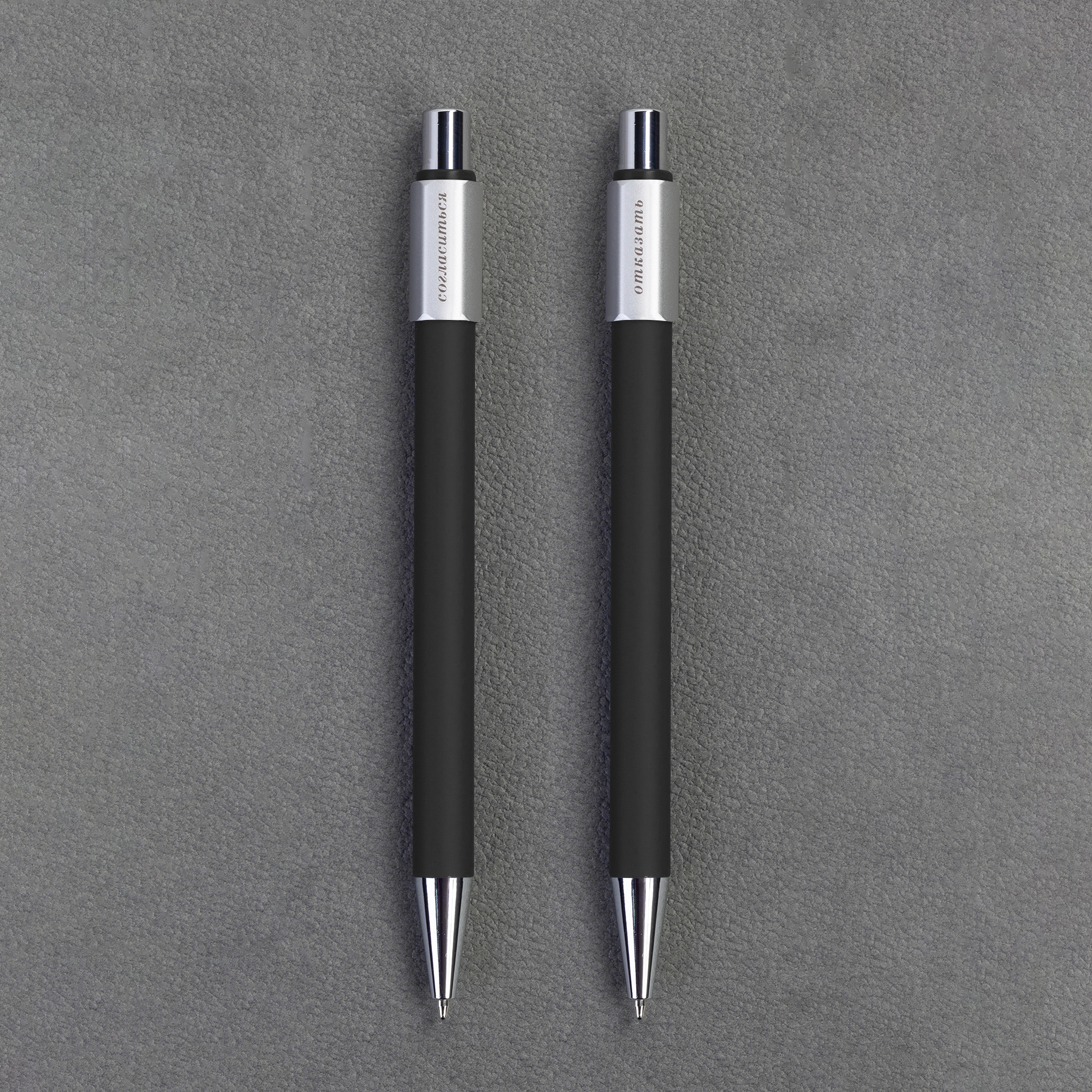 Ручка шариковая "Spin" с 6ти-гранным спиннером, покрытие soft touch-3