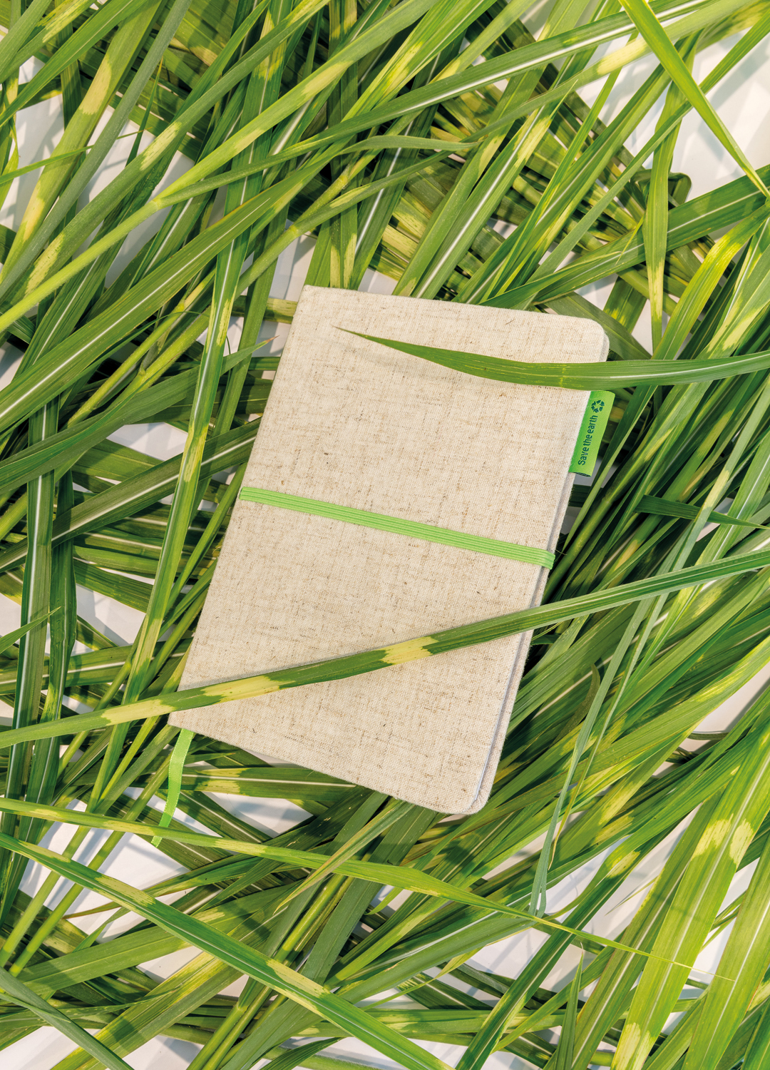 Экоблокнот из джутового хлопка, А5-3