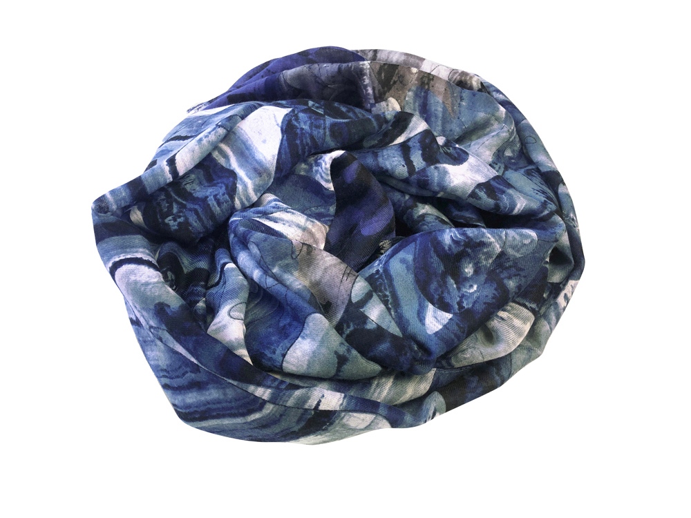 Шарф/ Палантин Уральский хребет-2