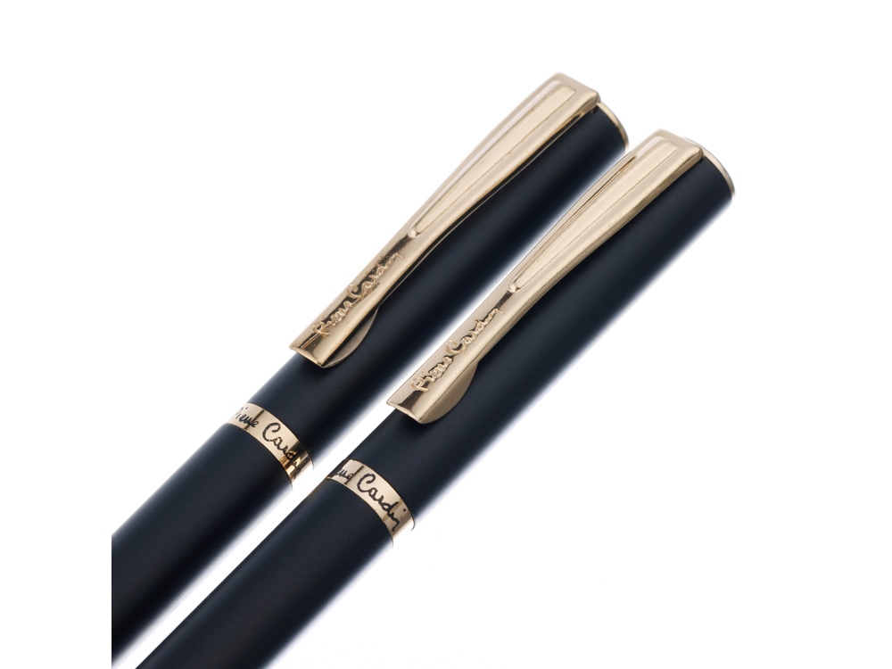 Набор Pierre Cardin PEN&PEN: ручка шариковая + роллер. Цвет - черный. Упаковка Е.-5